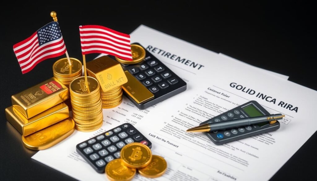 GoldenCrest Metals Review - Gold coins in an IRA portfolio