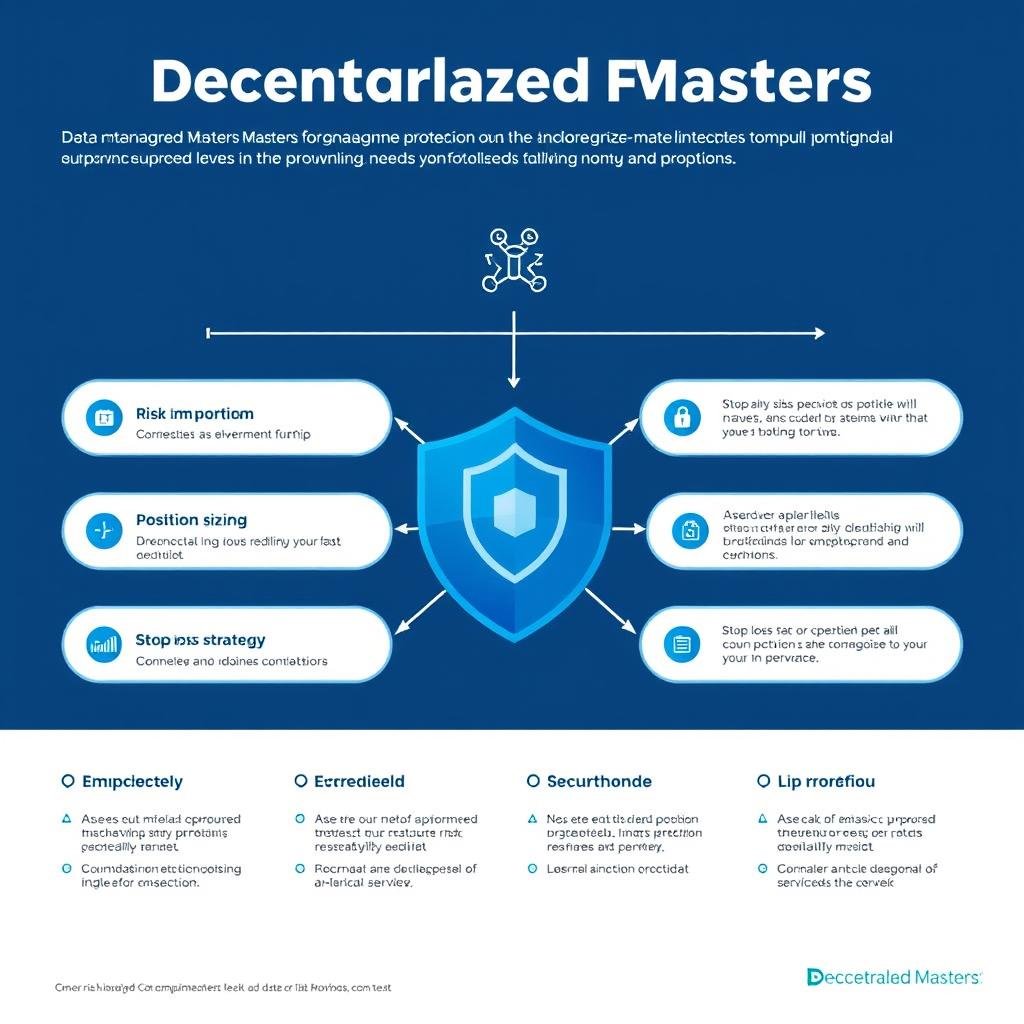 Visual representation of Decentralized Masters' risk management framework showing protection strategies Visual representation of Decentralized Masters' risk management framework showing protection strategies