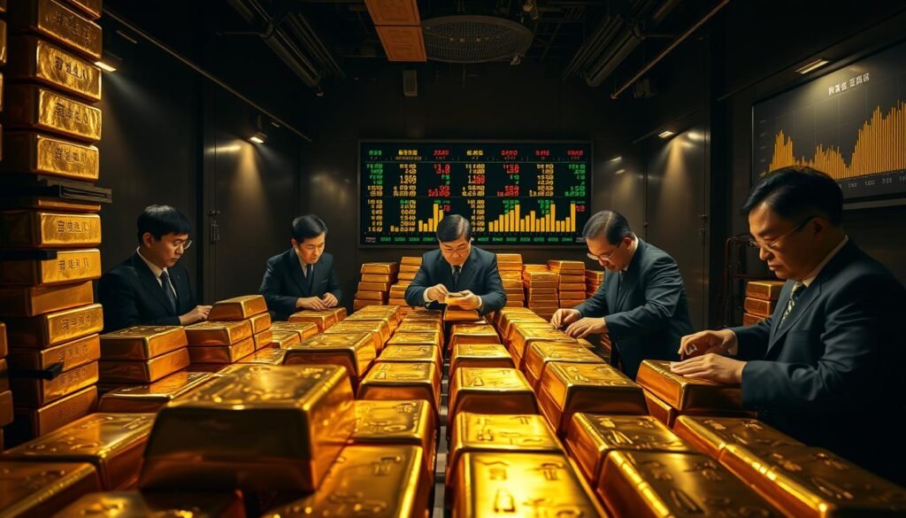 china gold reserves management