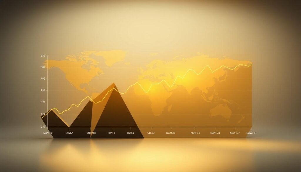 global gold reserves trend