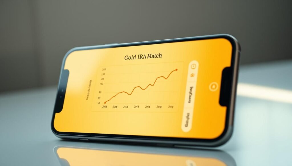 gold IRA match app
