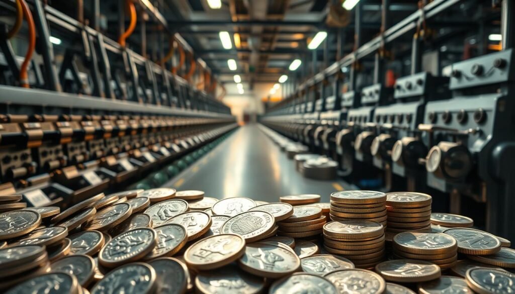 government mint vs private mint production