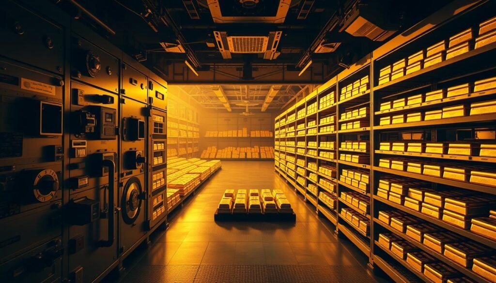 strategic gold storage security