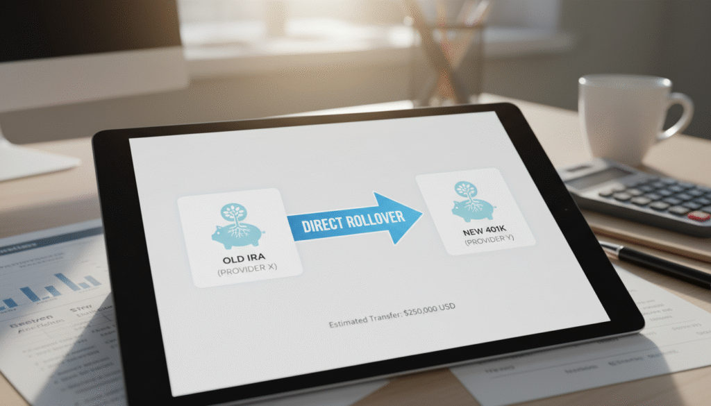 direct rollover transfer