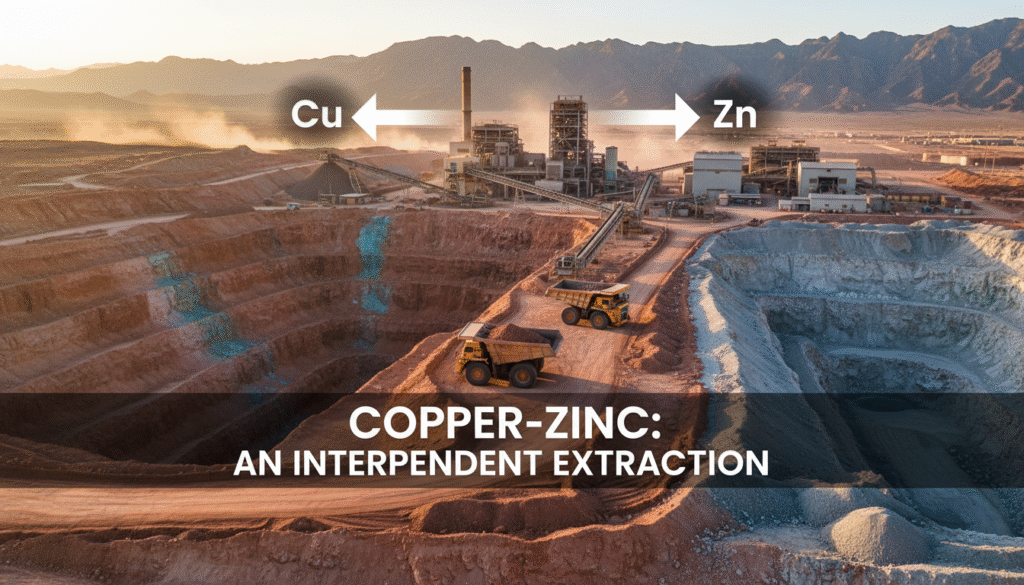 mining copper zinc relationship