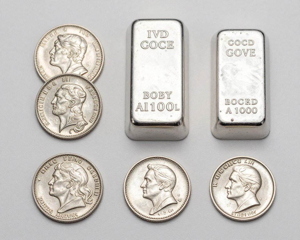 Comparison of junk silver versus silver bars and rounds